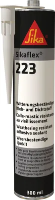 Produktbild von Kleb- u.Dichtstoff Sikaflex®-223 300ml schwarz Kartusche SIKA