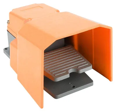 Fußschalter 250 V 10 A, Aluminiumlegierung, rutschfeste Basis