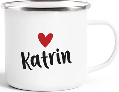 Personalisiert Tasse „Lina“ Mit Einhorn-Design – Weiß, 325 Ml, Spülmaschinenfest, Namensbecher