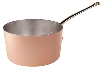 Image de Casserole Agnelli ALCU105F22, en cuivre, diamètre 22 cm