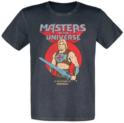 Produktbild von Masters Of The Universe T-Shirt Herren He-Man - By the Power of Grayskull multicolor XXL