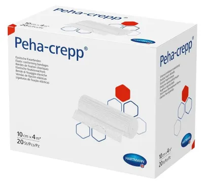 Immagine prodotto di Benda di fissaggio superelastica Hartmann Peha-crepp® 20 pezzi 4 m x 10 cm