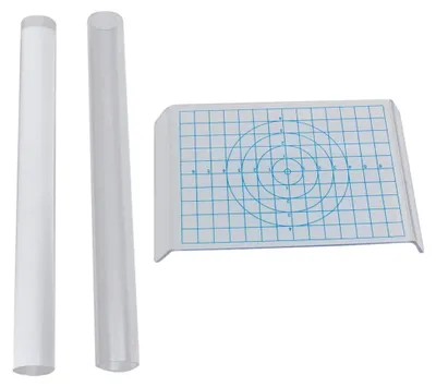Produktbild von Acrylset Mit Modellierwerkzeug Fondant Werkzeug Modellieren Acrylwalzen Für Polymerknete Polymerwalzen Zubehör Acrylplatten Für Modellierknete