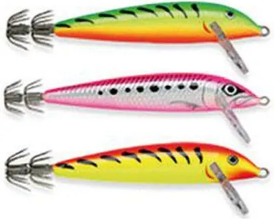 Zdjęcie produktu dla Rapala Countdown Squid - woblery imitujące kałamarnice, długość/waga: 9 cm / 12 g, kolor: Firetiger
