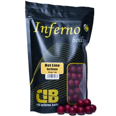 Obrázek produktu pro Carp Inferno boilies Hot Line Red Demon 1kg Průměr: 20mm
