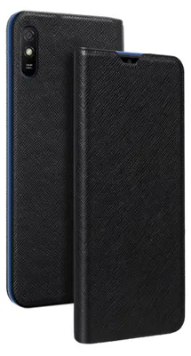 Produktbild von Bigben Connected ETUIFXREDMI9A, Folio, Xiaomi, Redmi 9A, 16,6 cm (6.53"), Schwarz