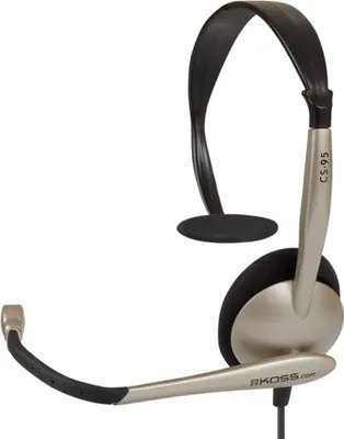 Zdjęcie produktu dla Koss | Headphones | CS95 | Wired | On-Ear | Microphone | Black/Gold