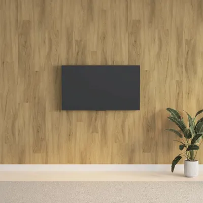 Productafbeelding van Living Store wandpanelen, houtlook, bruin, PVC, 2,06 m²