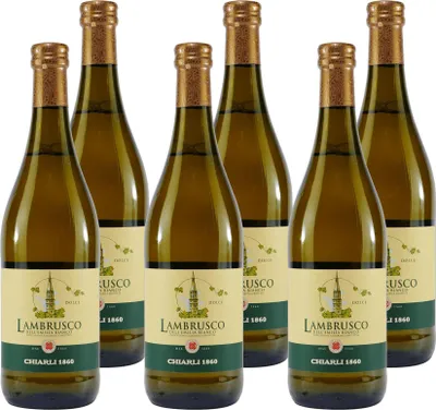 Produktbild von Chiarli Lambrusco Bianco IGP -lieblich- (6 x 0,75L)