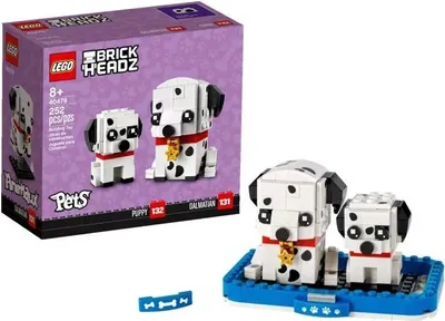 Obrázek produktu pro LEGO Iconic Dalmatin, Sada na stavění, 8 rok/roky, Plast, 252 kusů, 242 g