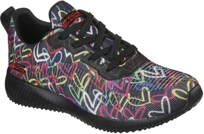 Produktbild von Skechers Damen Sportschuhe 117092-BKMT Bobs Squad schwarz r. 39