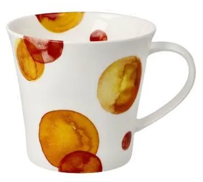 Image de Goebel Colori - Tasse en céramique, couleur orange