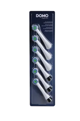 Obrázek produktu pro Sada 6 ks náhradních zubních kartáčků - DOMO DO9233TB-REPL