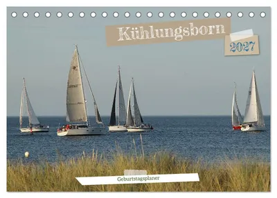 Produktbild von Kühlungsborn Geburtstagsplaner (Tischkalender 2027 DIN A5 quer), CALVENDO Monatskalender