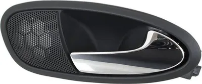 Produktbild von Türgriff Griff Innen RECHTS Schwarz Chrom für Seat Leon 1P Toledo III Altea 5P