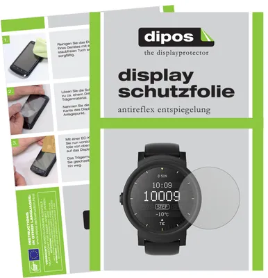 Produktbild von 6x Schutzfolie für Ticwatch E Smartwatch matt Displayschutzfolie Folie Display
