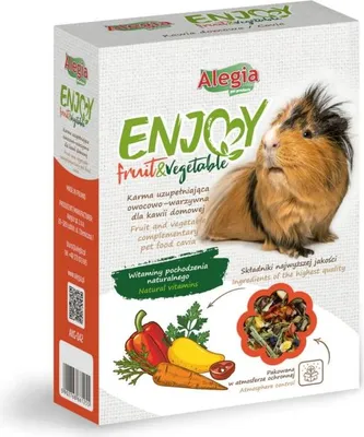 Obrázek produktu pro Alegia Užívejte si ovoce a zeleninu pro morčata 340g Alegia