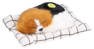 Image de Faites du bruit, jouet pour chien endormi avec coussin en tissu, petite poupée en peluche simulée, ornements Migru