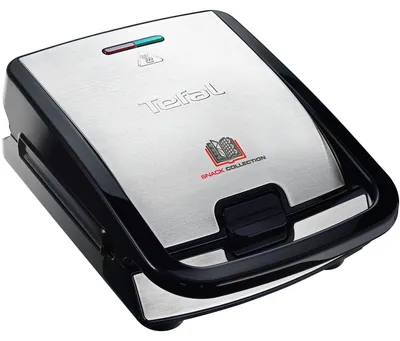 Zdjęcie produktu dla Opiekacz do kanapek i gofrownica Tefal SW 852D Snack Collection srebrny