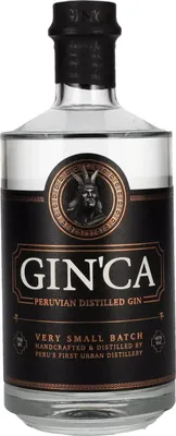Produktbild von GIN'CA Peruvian Distilled Gin 40% Vol. 0,7l