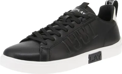 Produktbild von Replay Polys 1981 GMZ3P C0021L - Herren Schuhe Sneaker - 008-Black-White, Größe:44 EU