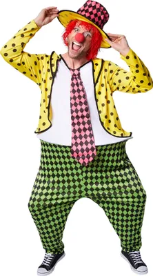 Produktbild von dressforfun® Herrenkostüm opulenter Clown Pepe
