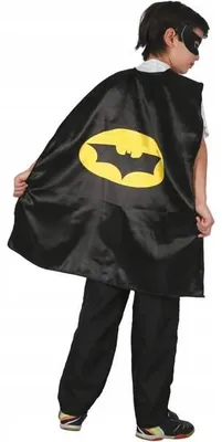 Produktbild von GoDan Superhelden Fledermaus Umhang Maske Kostüm