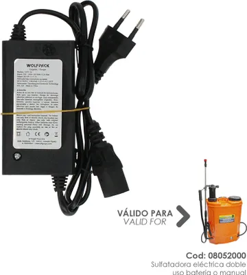Zdjęcie produktu dla Ładowarka do siarczkarki 08052000 Zasilana akumulatorowo siarczkarka elektryczna 12 V / 8 A