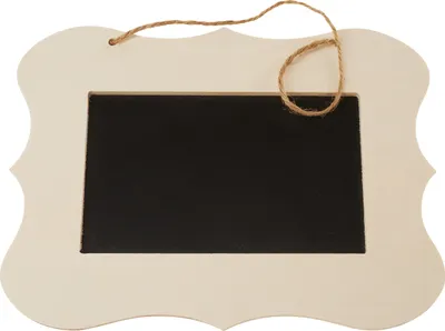 Produktbild von VBS Tafel Holzrahmen 15x20 cm Kreidetafel Memoboard 0.4 cm dick