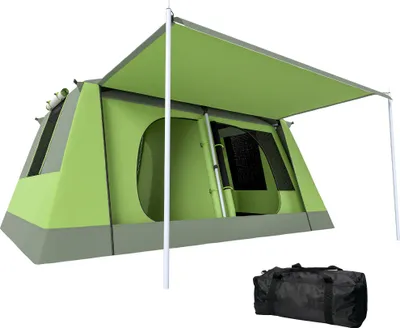 Obrázok produktu pre Kupolový stan Outsunny s 2 spálňami pre 4 osoby, 405 x 305 cm