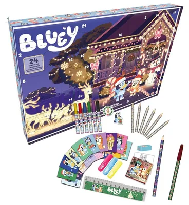 Produktbild von Bluey Adventskalender Mehrfarbig Mehrfarbig One Size