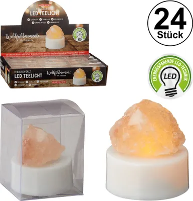 Produktbild von 24er Set LED Teelicht, Himalaya, ca. 5cmH
