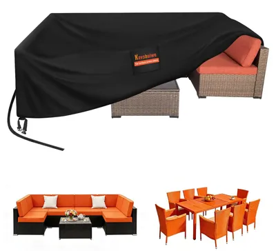 Produktbild von Wasserdichte Abdeckung für Terrassentische - 250 x 210 x 90 cm