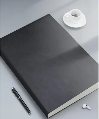 Produktbild von Schwarzes A3-Notizbuch im Überformat, 368 verdickte leere Seiten, Kunstskizzenbuch