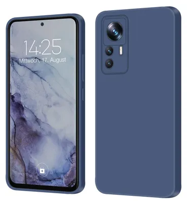 Produktbild von Hülle für Xiaomi 12T / 12T Pro Case Cover Bumper Smartphone Softgrip Schutzhülle Farbe: Lavendelblau