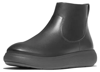 Produktbild von FITFLOP FitFlop IQ-Comff Leather Zip Ankle Boots SCHWARZ 38