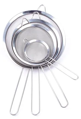 Produktbild von Siebsiebe, 3 Stück (1er-Packung), Silber