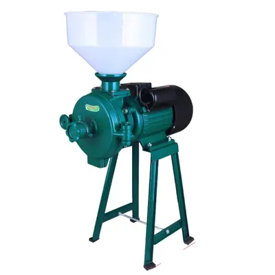 Zdjęcie produktu dla Młynek do zboża, silnik 2200 W, regulowana grubość, zielony, UE