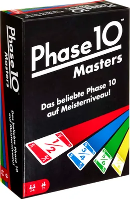 Produktbild von Phase 10 Masters Kartenspiel (D)