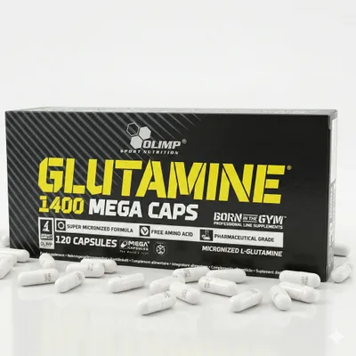 Produktbild von Olimp Glutamine Mega Caps - 120 Kapseln