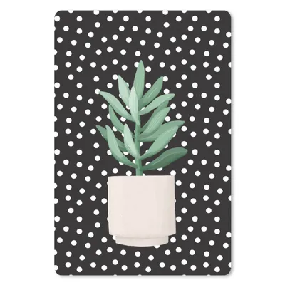 Produktbild von MuchoWow® Mauspad Mousepad Sukkulente - Blumentopf - Pflanze 40x60 cm - Mousepads - Maus Mat - Pad - Mausunterlage - Schreibtisch Accesoire