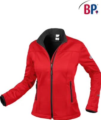 Produktbild von BP® Softshelljacke für Damen - rot - L