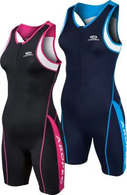 Produktbild von Aropec Triathlon Einteiler Panther Damen , Farbe:navy-blau, Größe:XL