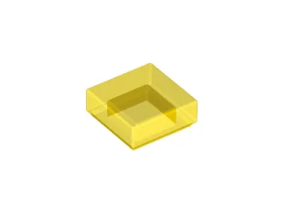 Obrázok produktu pre 250x LEGO, diel c. 3070, Trans Yellow (Trans Yellow)