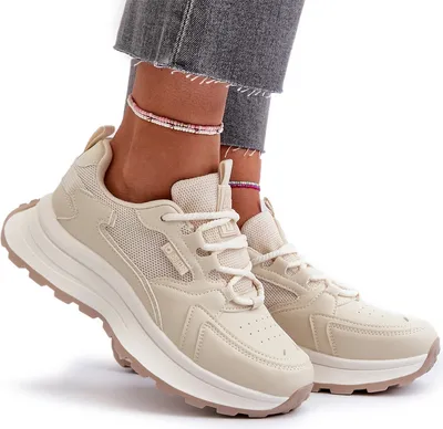 Zdjęcie produktu dla Sneakersy Damskie HI-POLY SYSTEM Big Star NN274A105 Beżowe 41