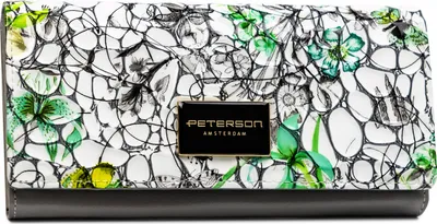 Produktbild von Peterson Portemonnaie aus Leder für Frauen Allima grün One size