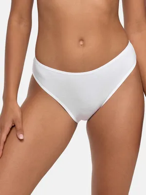 Produktbild von NUR DIE Damen Slip Mini 5er Pack - weiss - Größe 40-42