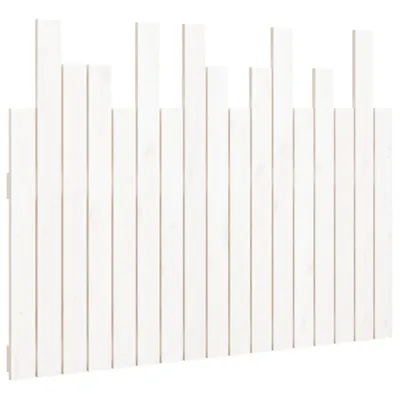 Produktbild von vidaXL Wand-Kopfteil Weiß 108x3x80 cm Massivholz Kiefer