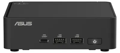 Produktbild von ASUS NUC 15 Pro Slim Kit RNUC15CRKV700002 - Barebone - Mini-PC - 1 x Core Ultra 7 265H / 1.7 GHz - vPro - RAM 0 GB - Arc Graphics 140T - Wi-Fi 6, Wi-Fi 7, Bluetooth, 1GbE, 2.5GbE - WLAN: 802.11a/b/g/n/ac/ax/be, Bluetooth 5.4 - Schwarz