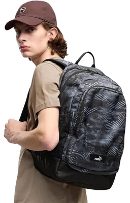 Zdjęcie produktu dla Puma Academy AOP, plecak 29 litrów, model 091150, kolor: szarość melanżowa, wzór: kamuflaż